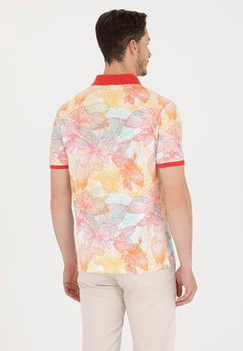 Erkek Kırmızı Polo Yaka Tişört - 50276807031