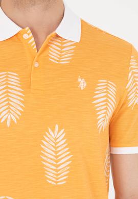 Erkek Turuncu Polo Yaka Tişört - 50276808016