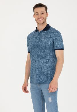 Erkek Lacivert Polo Yaka Tişört - 50276809031