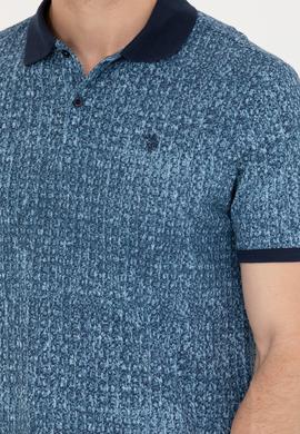 Erkek Lacivert Polo Yaka Tişört - 50276809031