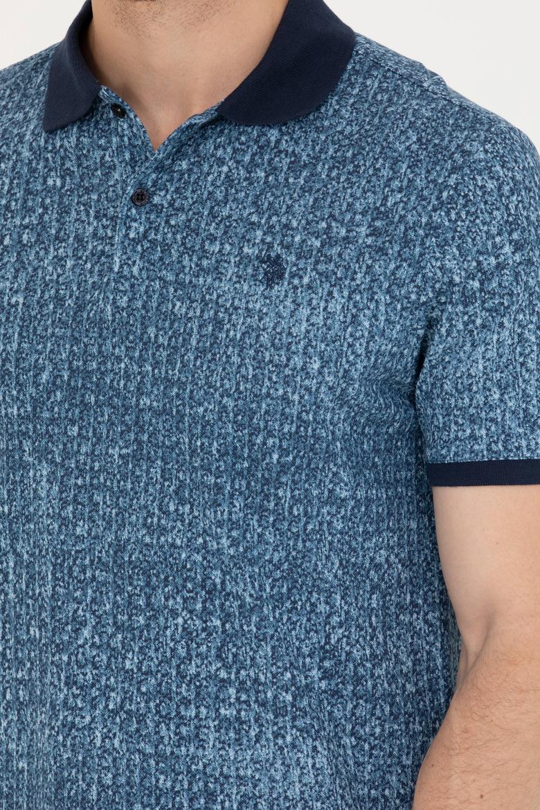 Erkek Lacivert Polo Yaka Tişört - 50276809031