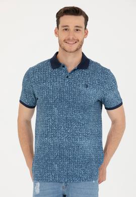 Erkek Lacivert Polo Yaka Tişört - 50276809031