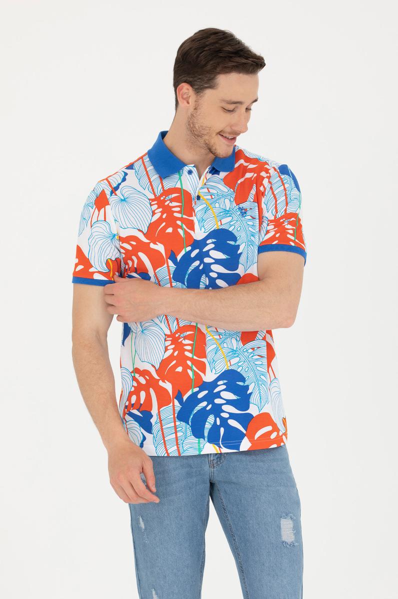 Erkek Beyaz Polo Yaka Tişört