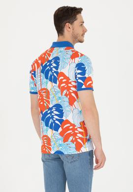 Erkek Beyaz Polo Yaka Tişört - 50276819046