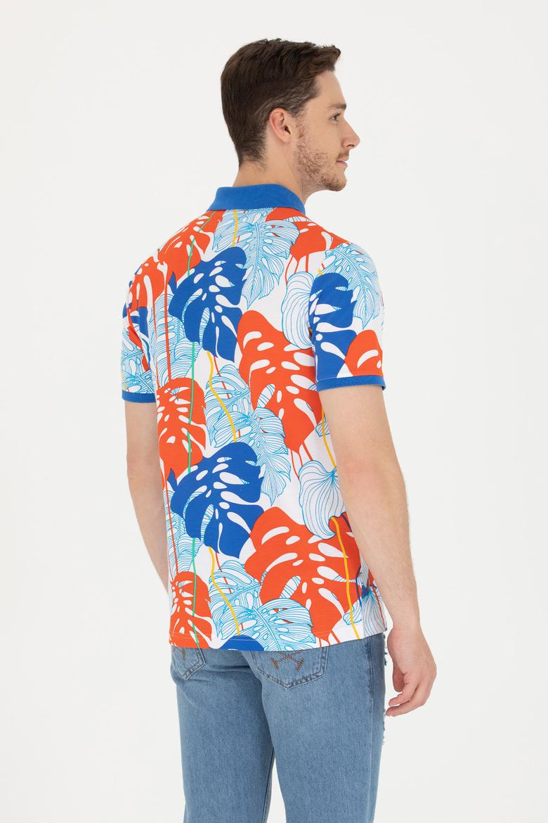 Erkek Beyaz Polo Yaka Tişört - 50276819046