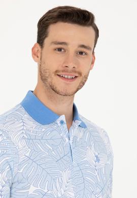 Erkek Kobalt Polo Yaka Tişört - 50276785037