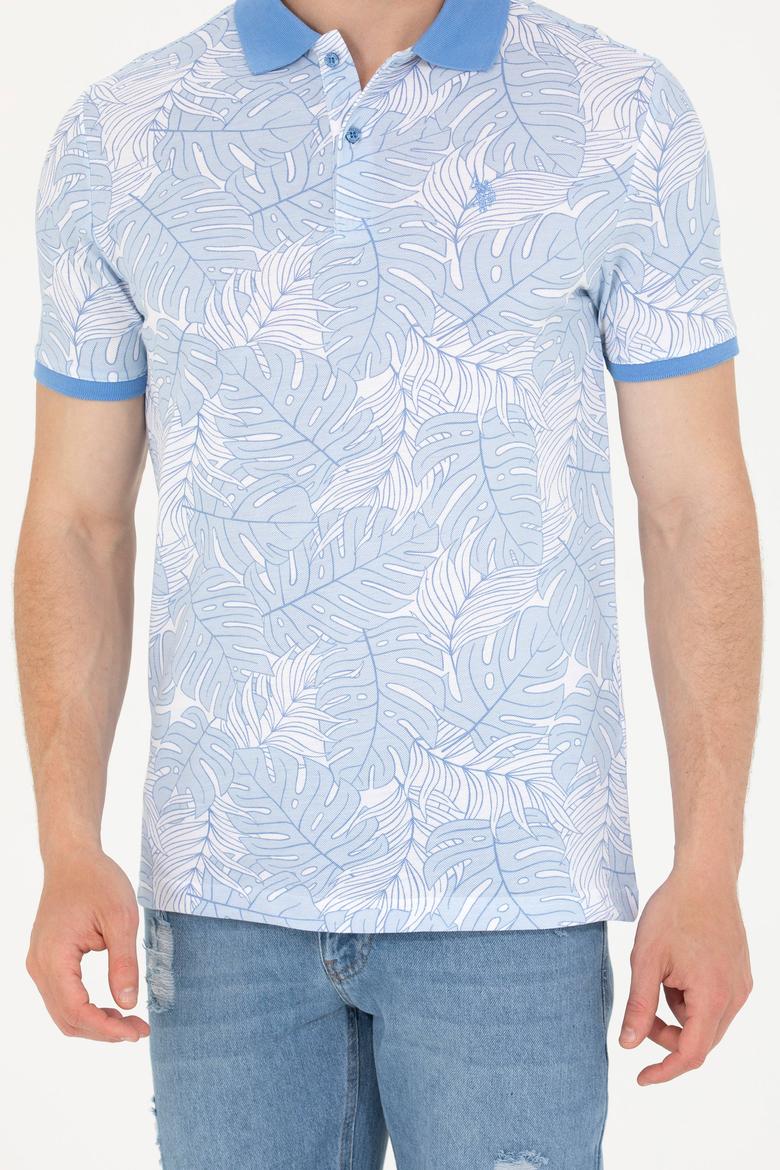 Erkek Kobalt Polo Yaka Tişört - 50276785037