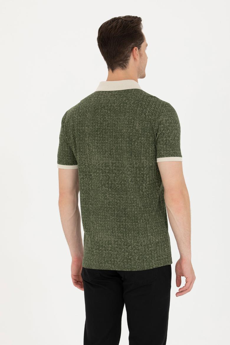 Erkek Haki Tişört - 50276809047