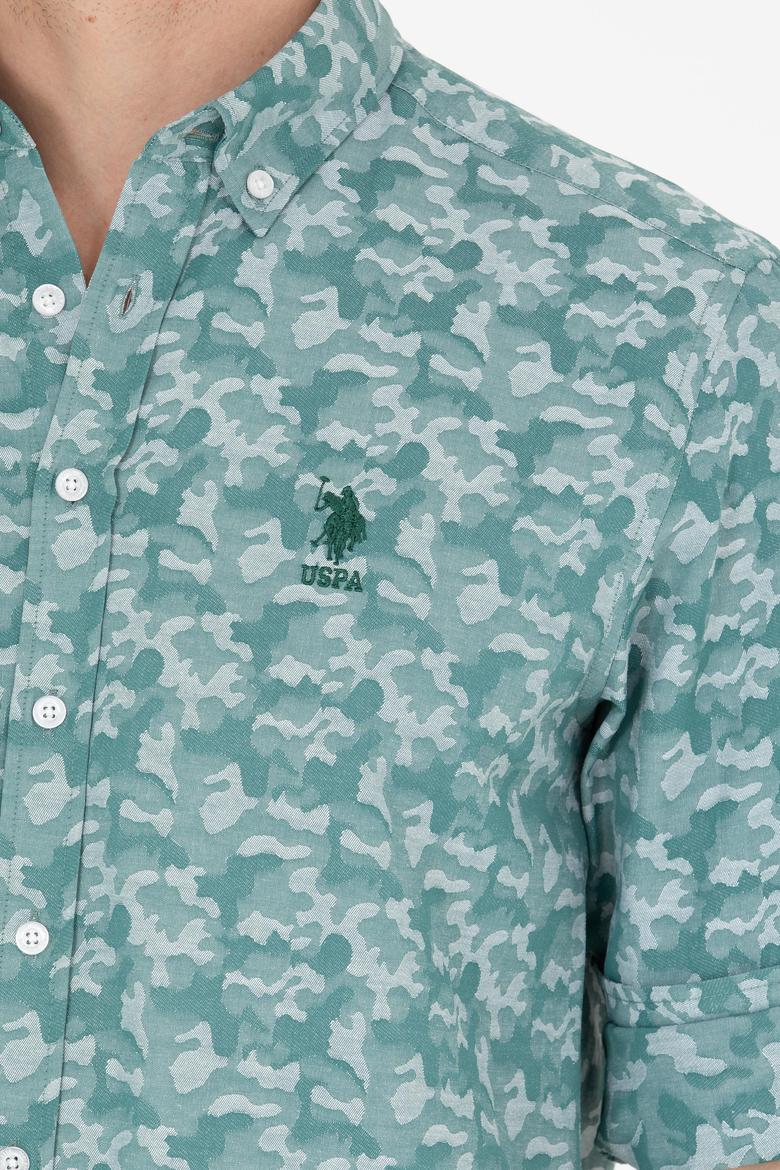 Erkek Haki Uzun Kollu Gömlek - 50248151036