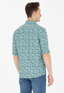 Erkek Haki Uzun Kollu Gömlek - 50248151036