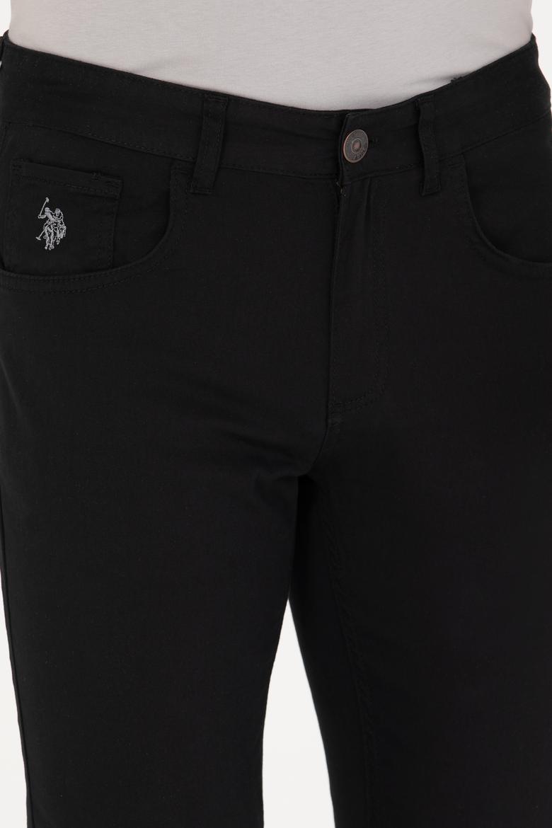 Erkek Siyah Kanvas Pantolon - 50260816025