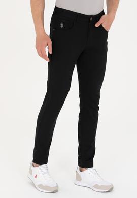 Erkek Siyah Kanvas Pantolon - 50260816025