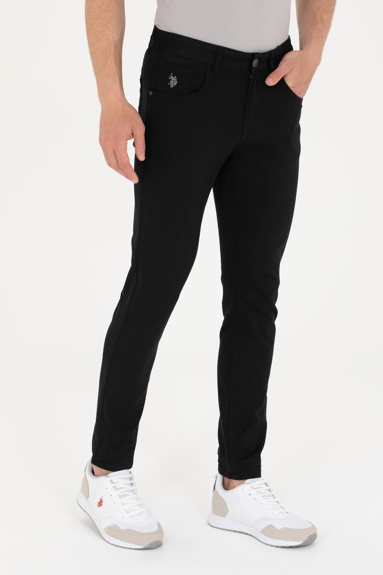 Erkek Siyah Kanvas Pantolon - 50260816025