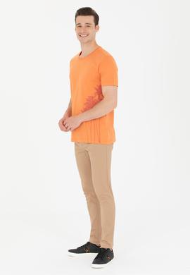 Erkek Camel Kanvas Pantolon - 50260816003