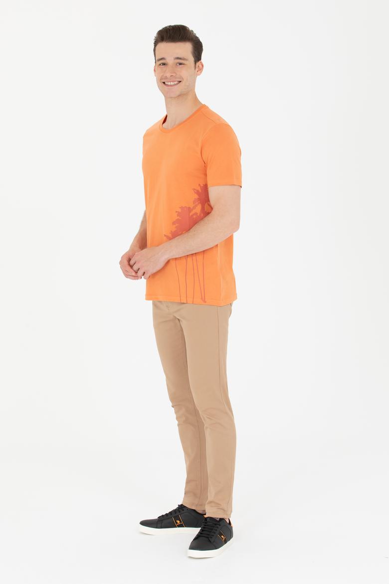 Erkek Camel Kanvas Pantolon - 50260816003