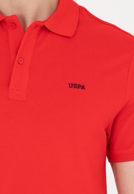 Erkek Kırmızı Basic Polo Yaka Tişört - 50264892188