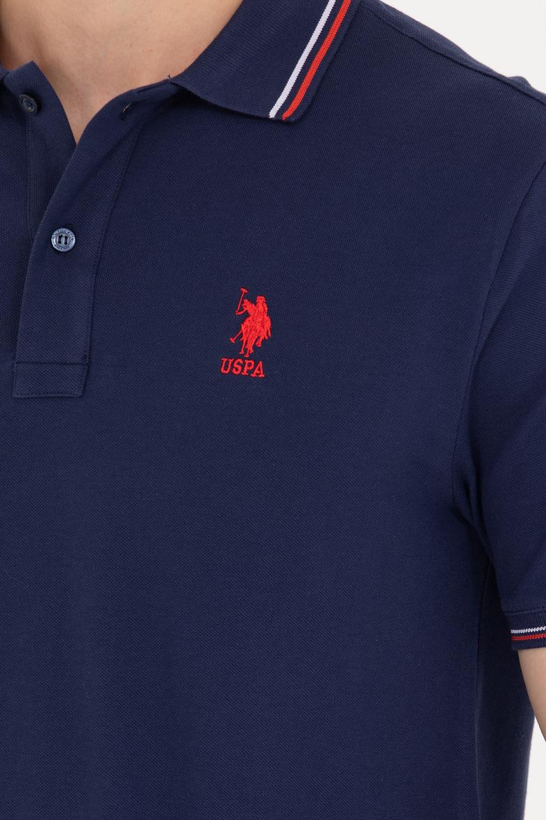 Erkek Lacivert Basic Polo Yaka Tişört - 50264906043