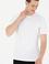 Erkek Beyaz Bisiklet Yaka Tişört