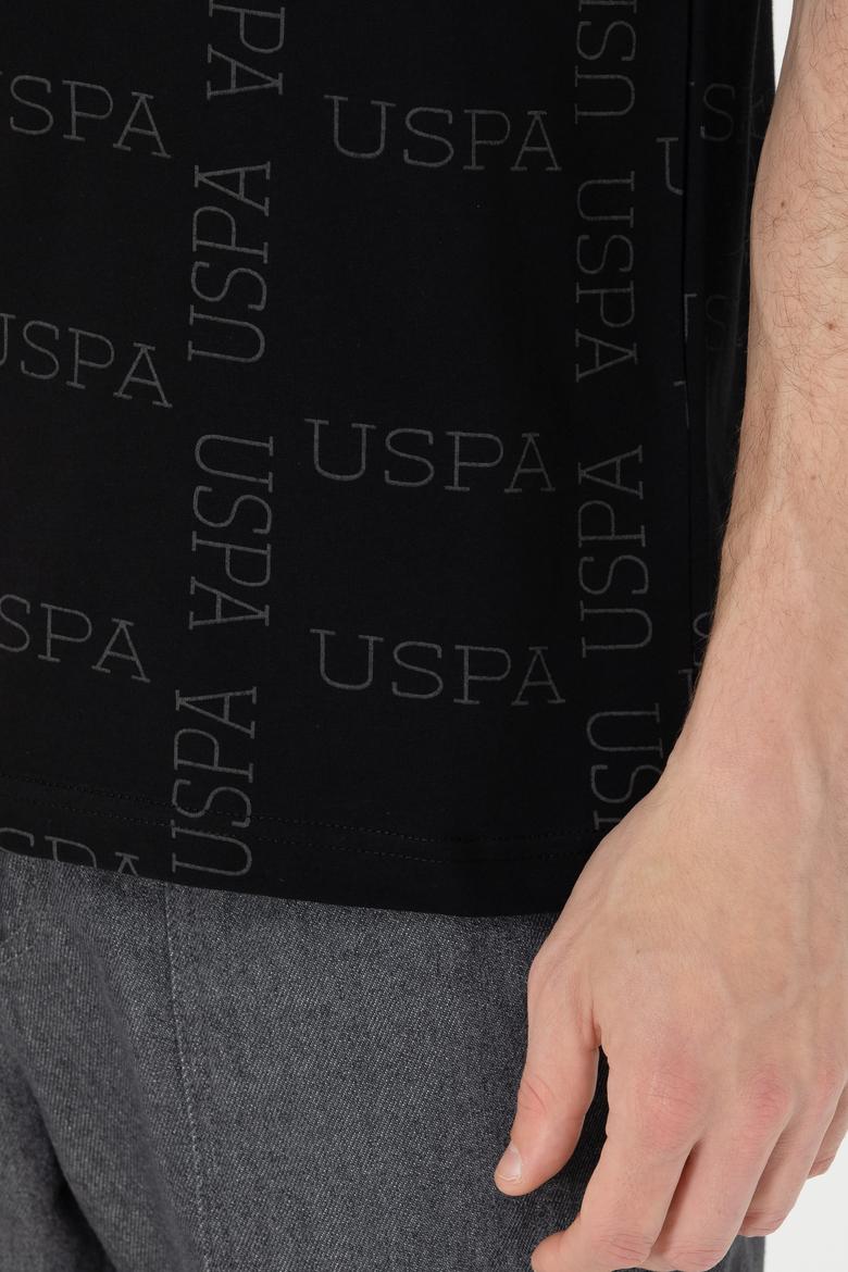 Erkek Siyah Bisiklet Yaka Tişört - 50264952028