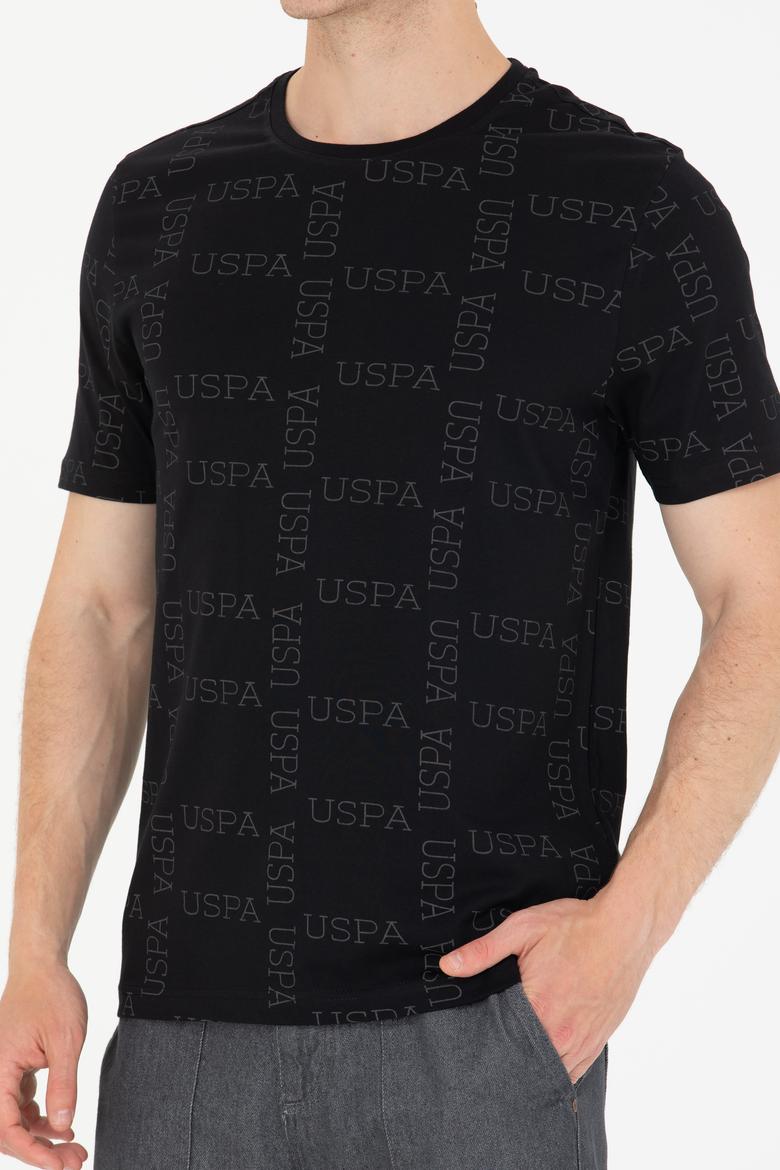 Erkek Siyah Bisiklet Yaka Tişört - 50264952028