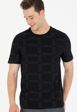 Erkek Siyah Bisiklet Yaka Tişört - 50264952028