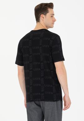 Erkek Siyah Bisiklet Yaka Tişört - 50264952028