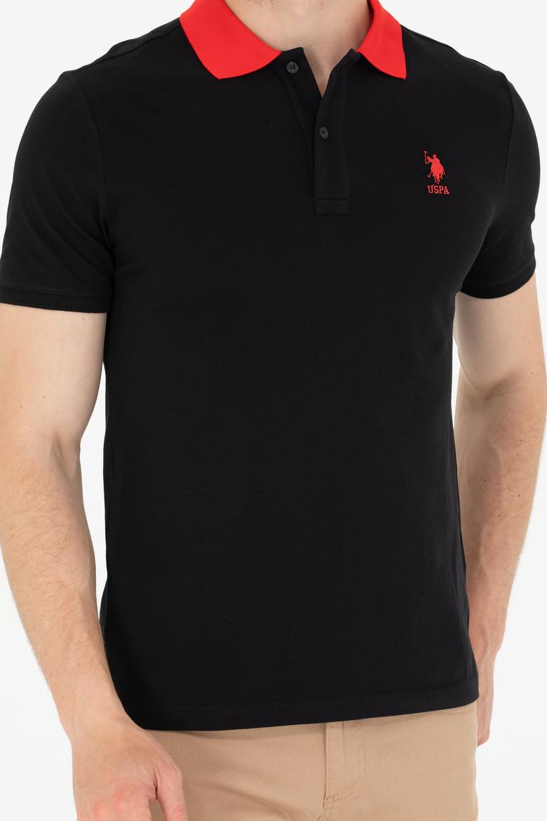 Erkek Siyah Polo Yaka Tişört - 50264895031