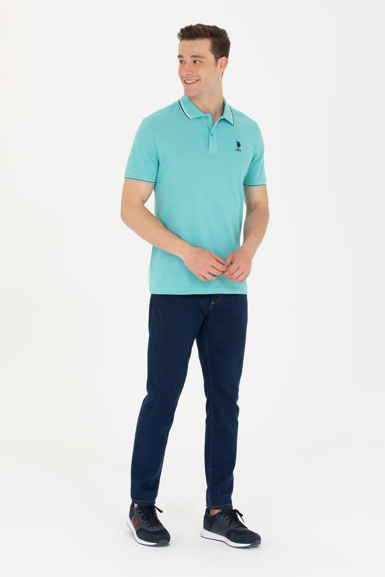 Erkek Mint Basic Polo Yaka Tişört - 50264906181