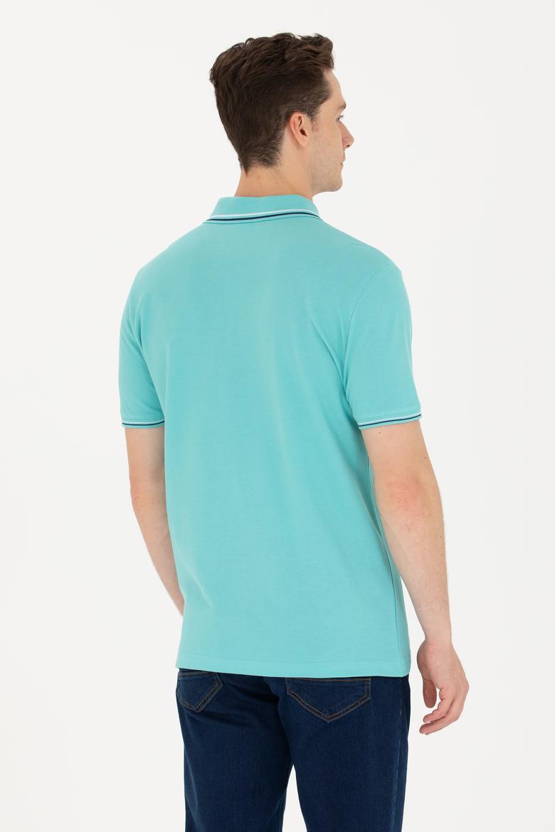 Erkek Mint Basic Polo Yaka Tişört - 50264906181