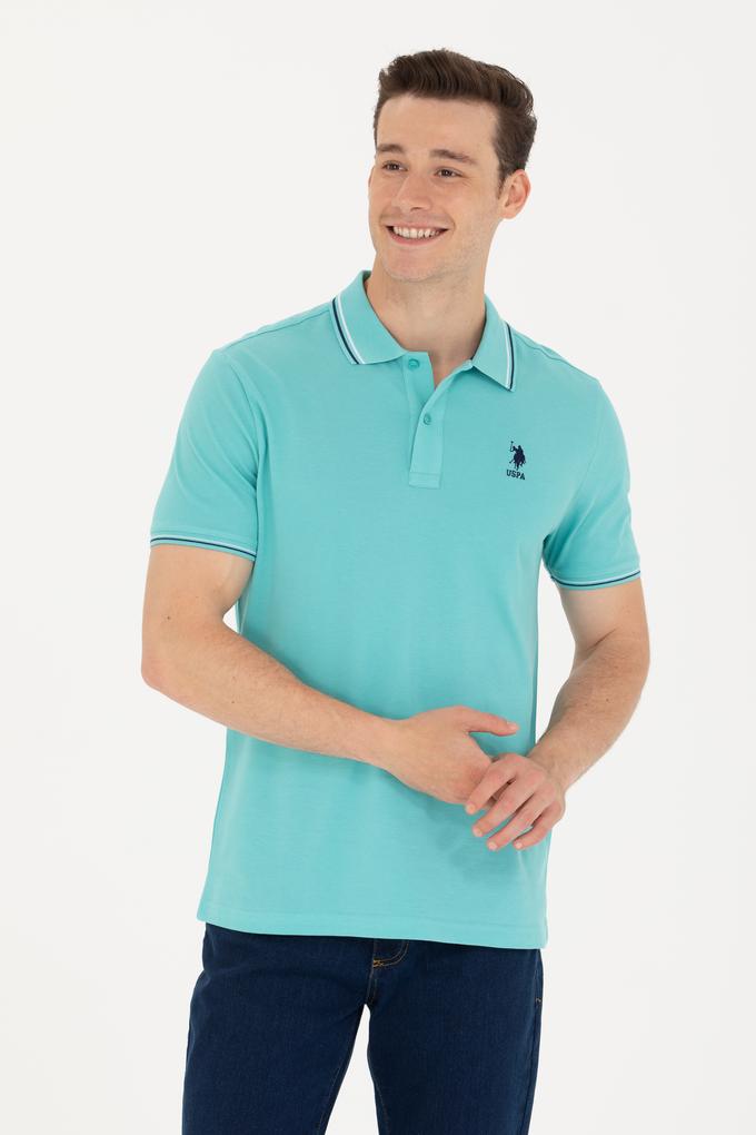 Erkek Mint Basic Polo Yaka Tişört