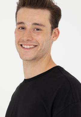 Erkek Siyah Oversize Bisiklet Yaka Tişört - 50264917098