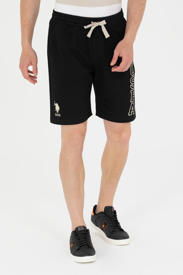 Erkek Siyah Örme Şort - 50265070026