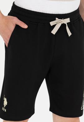 Erkek Siyah Örme Şort - 50265070026