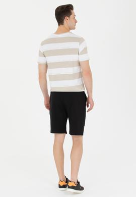 Erkek Siyah Örme Şort - 50265070026