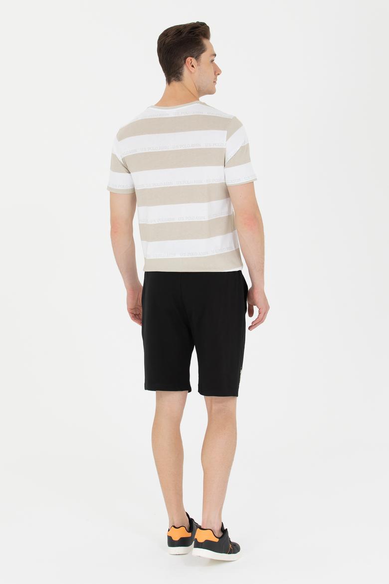 Erkek Siyah Örme Şort - 50265070026