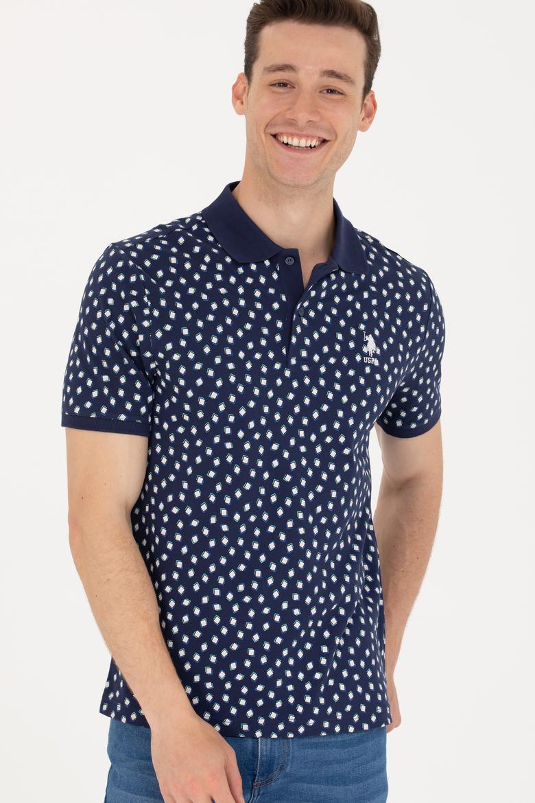 Erkek Lacivert Polo Yaka Tişört