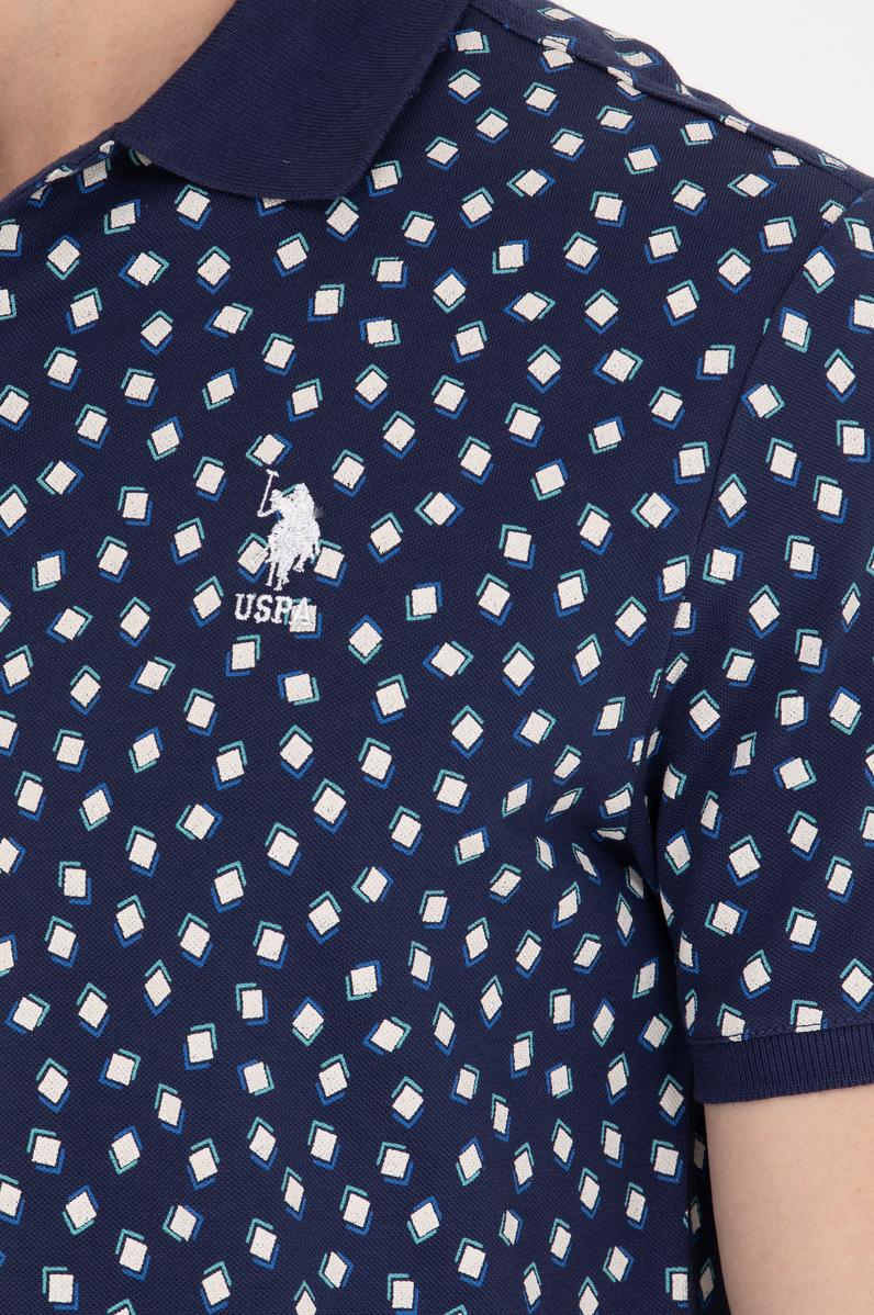 Erkek Lacivert Polo Yaka Tişört