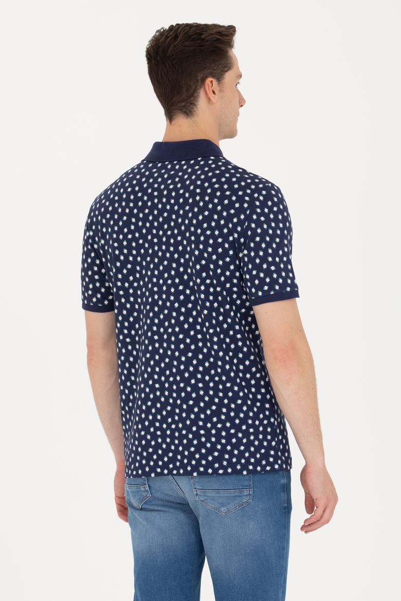 Erkek Lacivert Polo Yaka Tişört - 50265013010