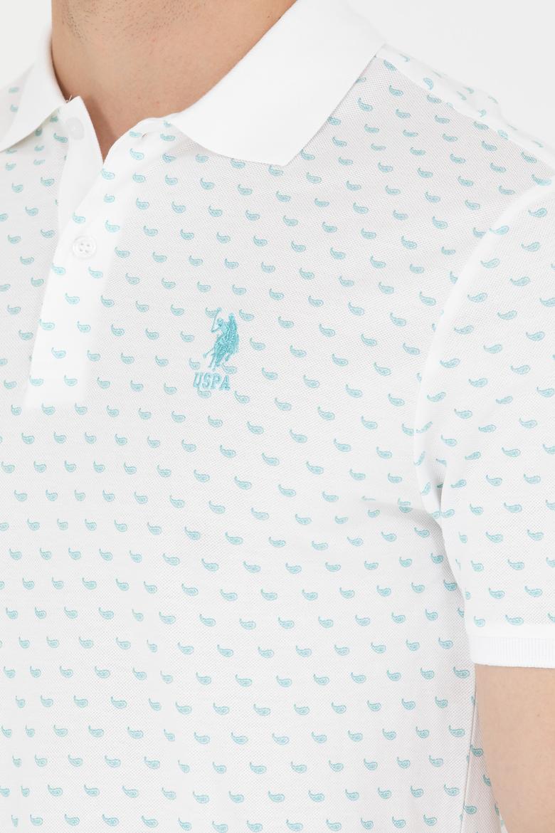 Erkek Beyaz Polo Yaka Tişört - 50265023026