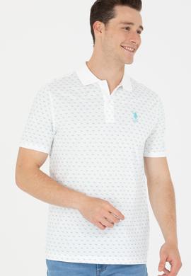 Erkek Beyaz Polo Yaka Tişört - 50265023026