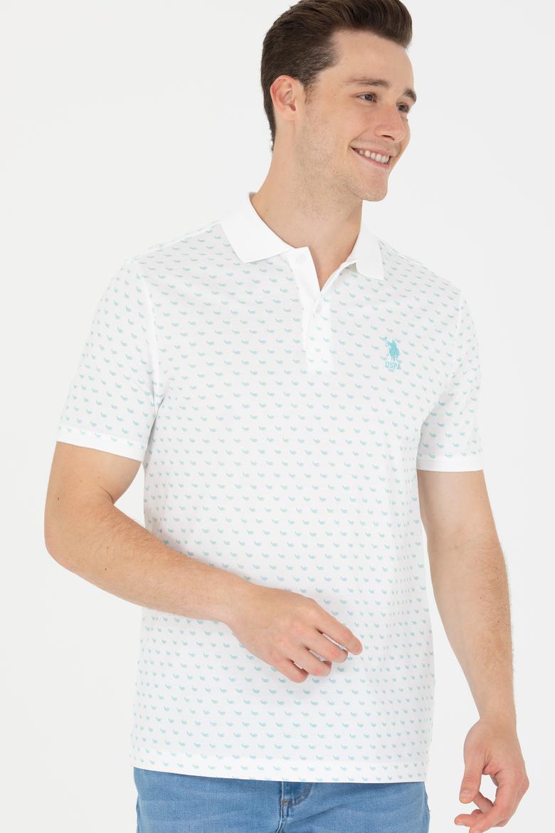 Erkek Beyaz Polo Yaka Tişört