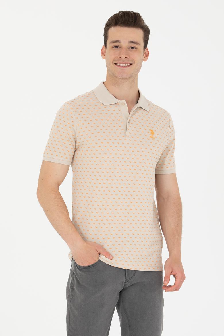 Erkek Taş Polo Yaka Tişört - 50265023008