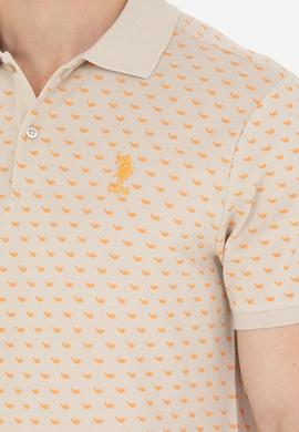 Erkek Taş Polo Yaka Tişört - 50265023008