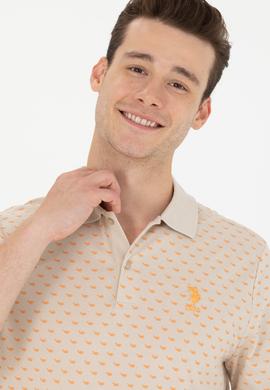 Erkek Taş Polo Yaka Tişört - 50265023008