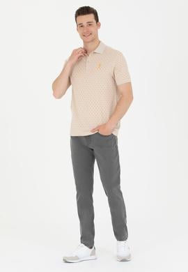 Erkek Taş Polo Yaka Tişört - 50265023008