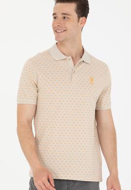 Erkek Taş Polo Yaka Tişört - 50265023008