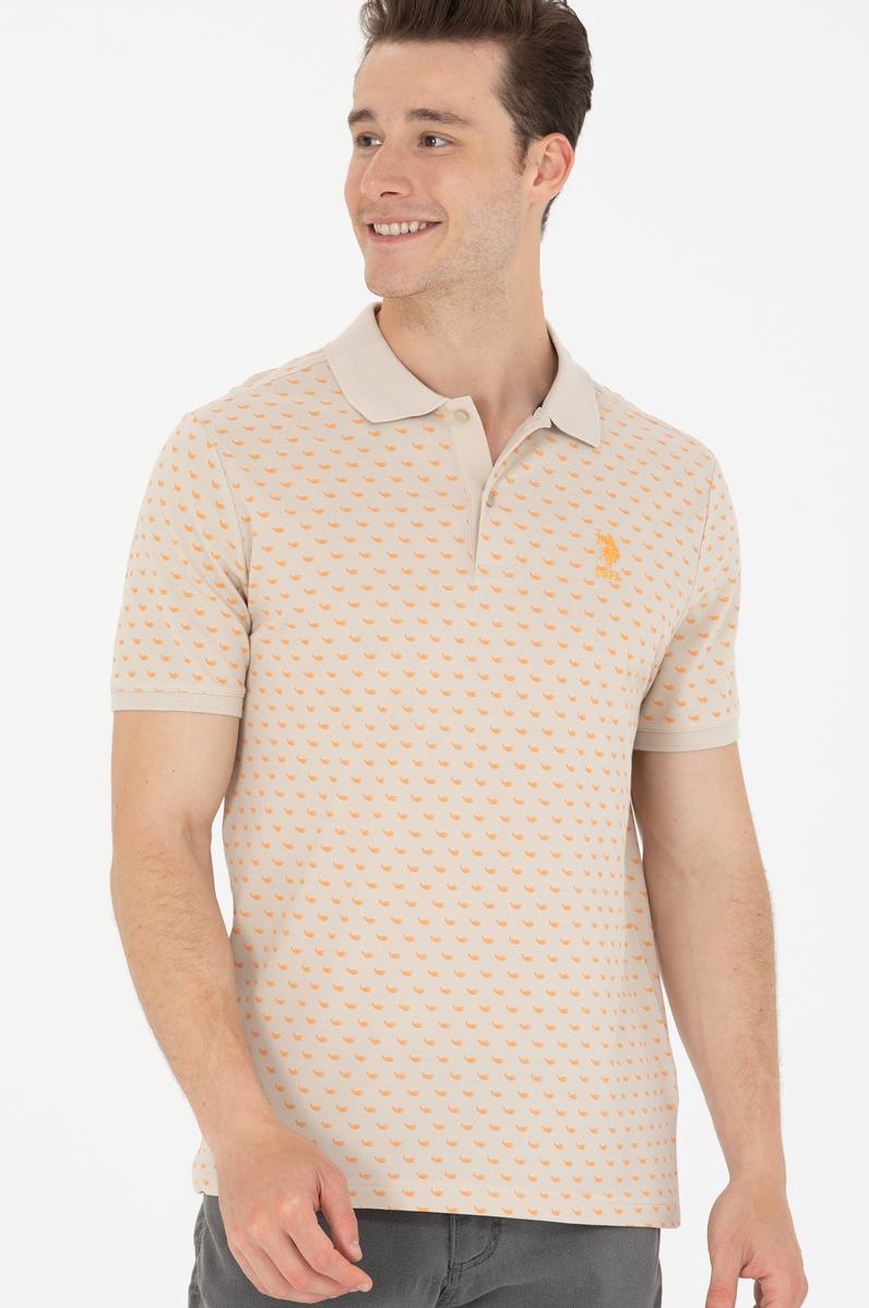 Erkek Taş Polo Yaka Tişört