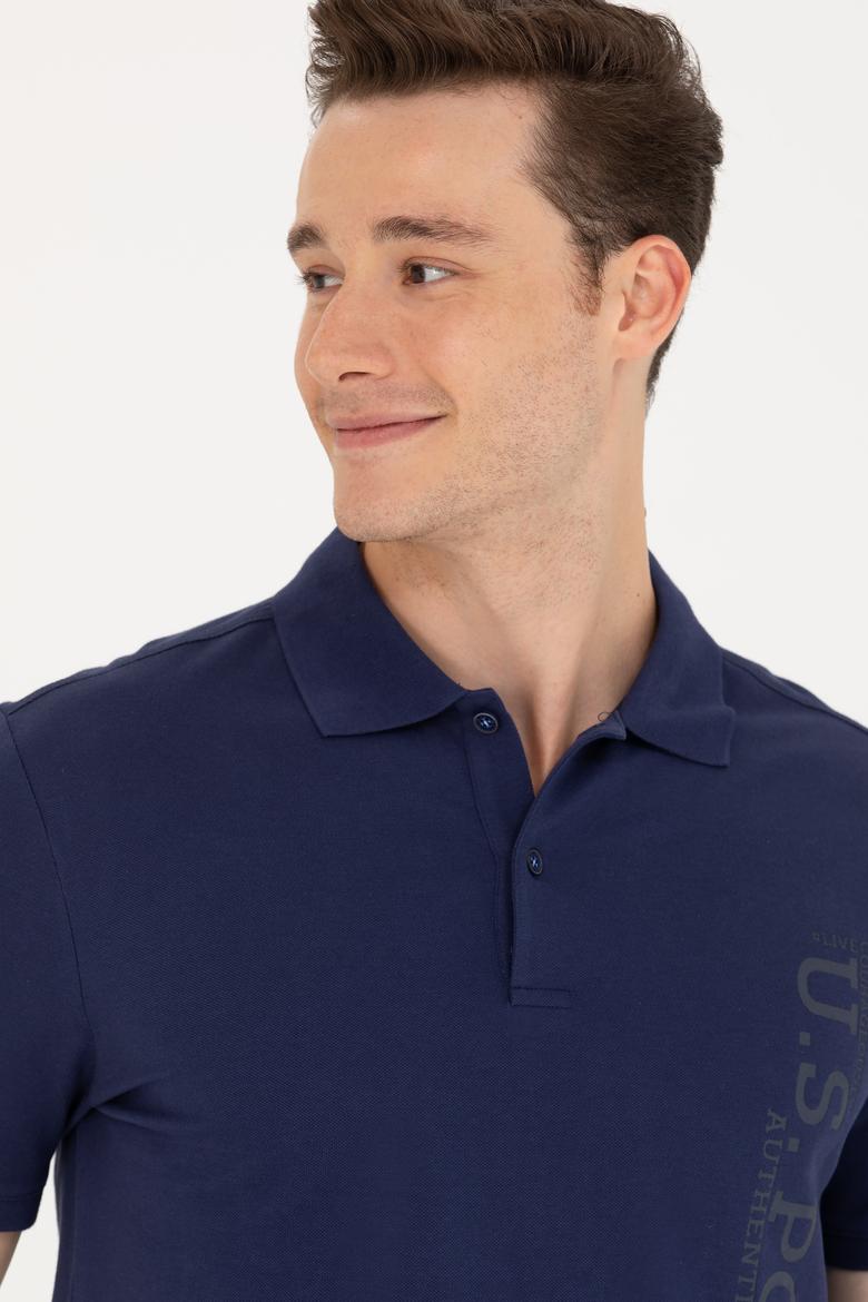 Erkek Lacivert Polo Yaka Tişört - 50265068006