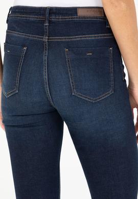 Kadın Koyu Mavi Skinny Fit Jean Pantolon - 50266546002