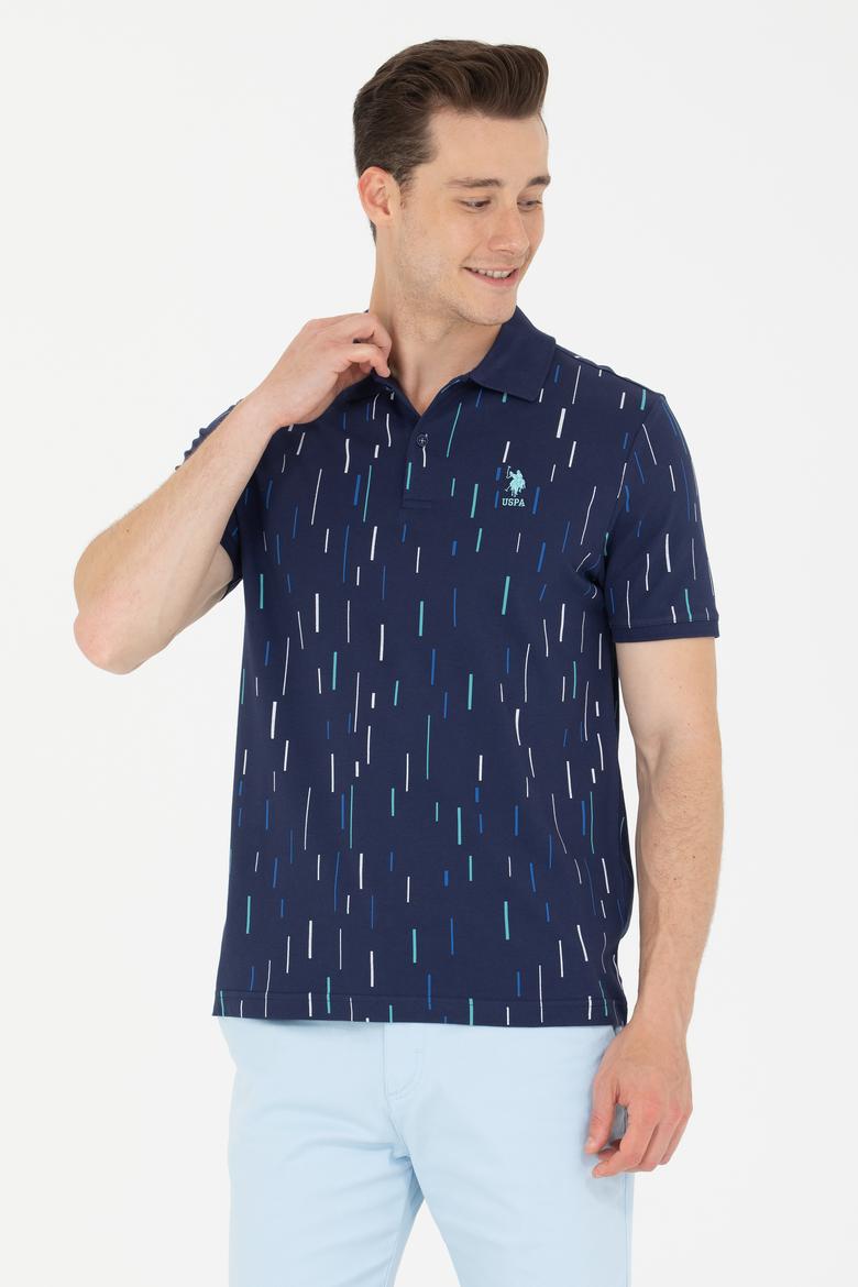 Erkek Lacivert Polo Yaka Tişört